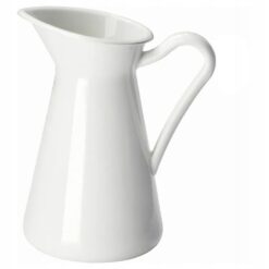 IKEA SOCKERART WAZON DZBANEK BIAŁY 16 cm