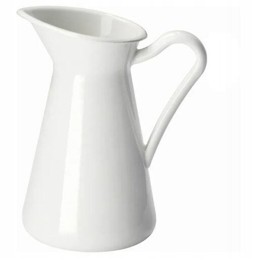 IKEA SOCKERART WAZON DZBANEK BIAŁY 16 cm