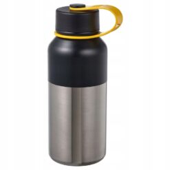 IKEA HETLEVRAD TERMOS STALOWY CZARNY 500 ML