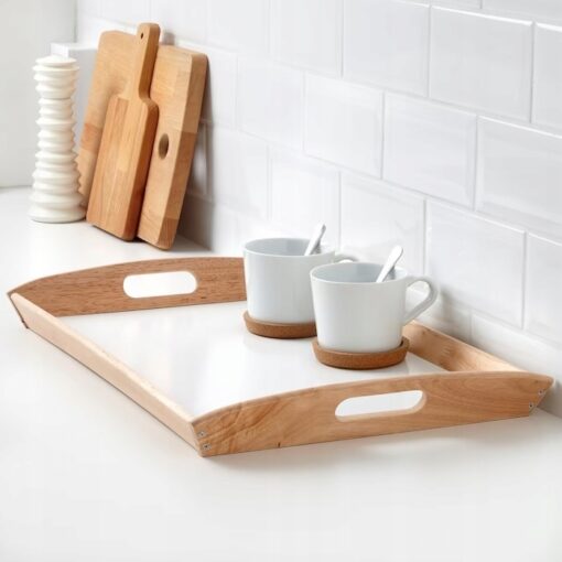 IKEA KLACK TACA DREWNO KAUCZUKOWE 38X58CM - obrazek 2