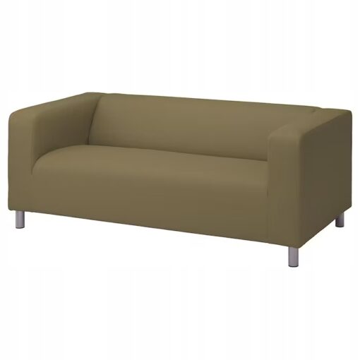 IKEA KLIPPAN POKRYCIE NA SOFĘ ŻÓŁTO-ZIELONY