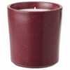 IKEA STORTSKON ŚWIECA ZAPACHOWA CZERWONA / JAGODY