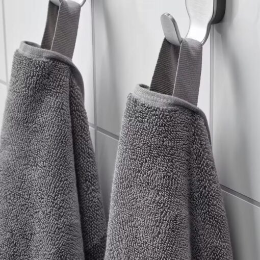 IKEA HIMLEAN RĘCZNIK KĄPIELOWY CIEMNOSZARY/MELANŻ - obrazek 3