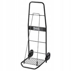 IKEA RULLEBOR WÓZEK CZARNY DO TRANSPORTU 30 KG