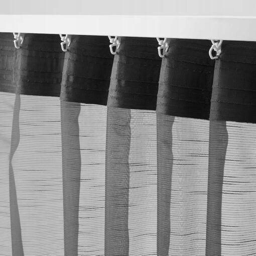 IKEA GJERTRUD FIRANKA FIRANA SZARY 145X300CM 2 SZT - obrazek 4