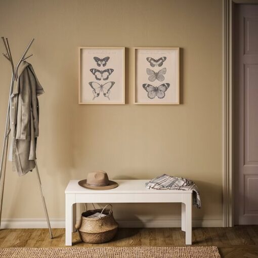 IKEA BILD PLAKAT MOTYLE 2 SZTUKI 40x50 CM - obrazek 3
