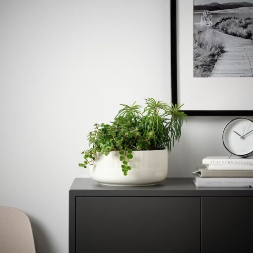 IKEA GRADVIS DONICZKA WEWN. / ZEWN. BIAŁA 22 CM - obrazek 2
