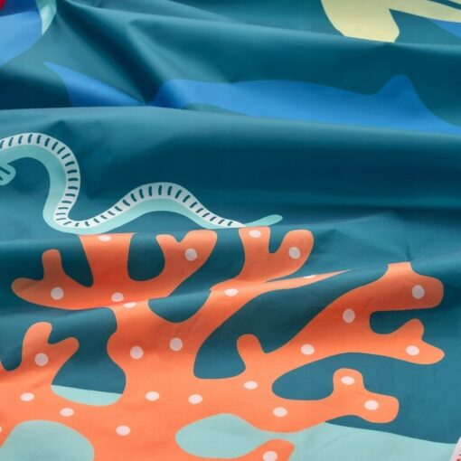 IKEA KURA BALDACHIM DO ŁÓŻKA PIĘTROWEGO OCEAN - obrazek 6