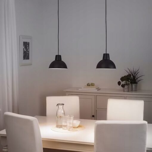 IKEA SKURUP LAMPA WISZĄCA CZARNY 19 CM - obrazek 2