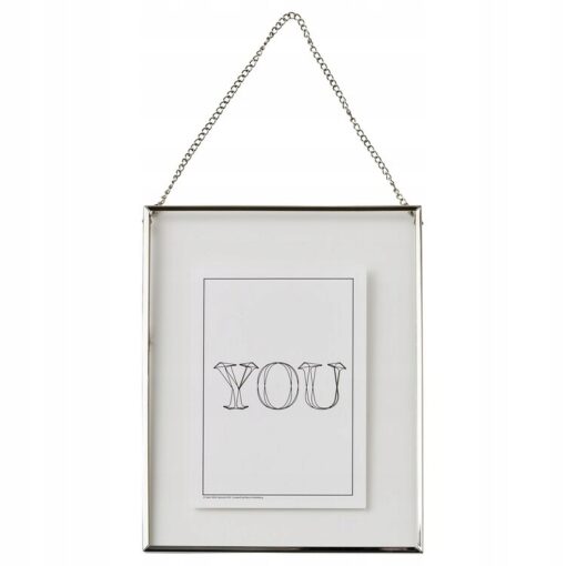 IKEA LERBODA RAMKA NA ZDJĘCIE SREBRNA 20x25 CM - obrazek 2