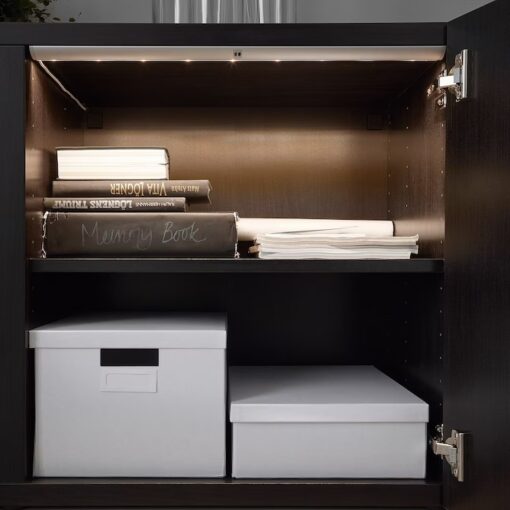 IKEA NORRFLY LISTWA OŚWIETLENIOWA LED SREBRNA 42cm - obrazek 4