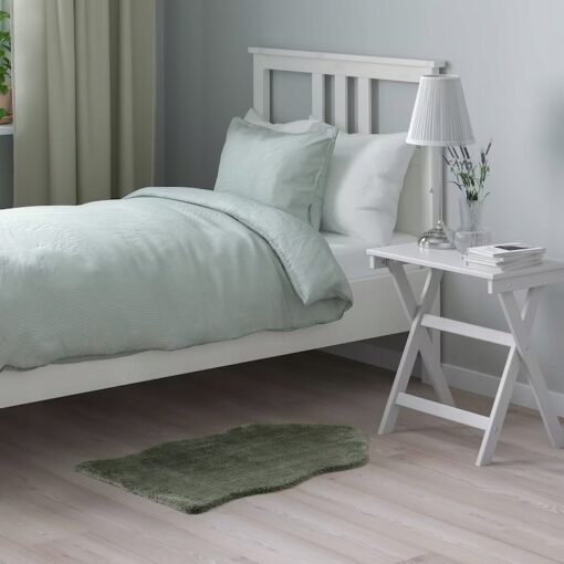 IKEA TOFTLUND DYWAN JASNY ZIELONY 55x85 CM - obrazek 4