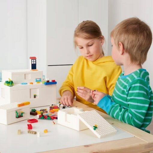 IKEA BYGGLEK POJEMNIK PUDEŁKO LEGO 35X26X12 CM - obrazek 4