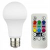 ŻARÓWKA LED E27 RGB/WW + PILOT 768 KOLORÓW