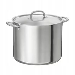 IKEA 365+ GARNEK Z POKRYWKĄ STALOWY 15 L