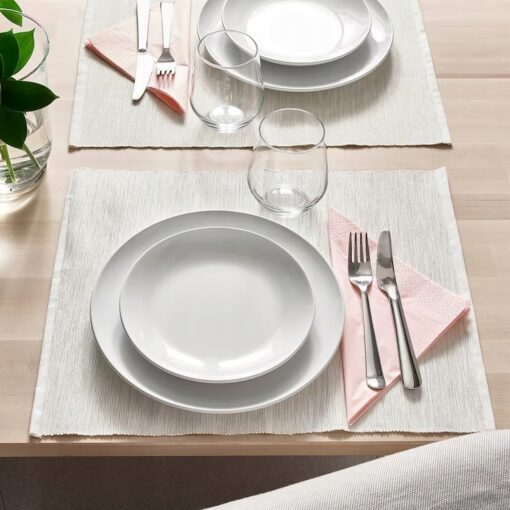 IKEA GODMIDDAG TALERZYK BIAŁY KOMPLET 4 SZT. - obrazek 4