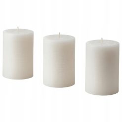 IKEA ADLAD ŚWIECA ZAPACHOWA SKANDYNAW. LASY 3 SZT.