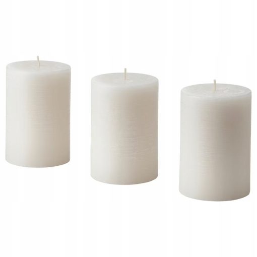 IKEA ADLAD ŚWIECA ZAPACHOWA SKANDYNAW. LASY 3 SZT.