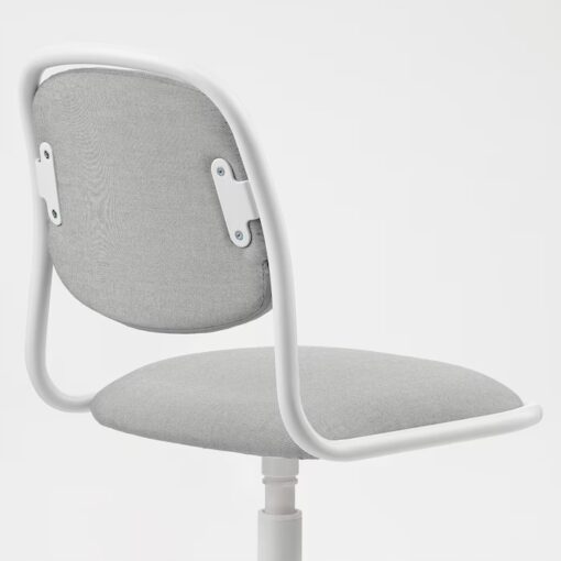 IKEA ORFJALL KRZESŁO OBROTOWE BIAŁE/SZARE DZIECIĘC - obrazek 4