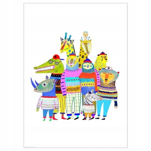 IKEA BILD PLAKAT 'SWETRY NA DRUTACH' 50x70 CM