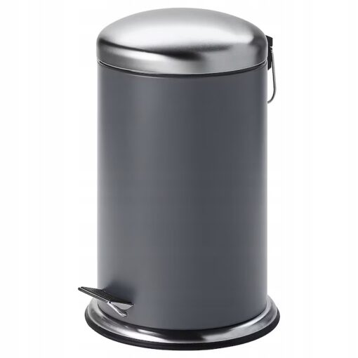 IKEA MJOSA KOSZ NA ODPADY CIEMNY SZARY 12 L