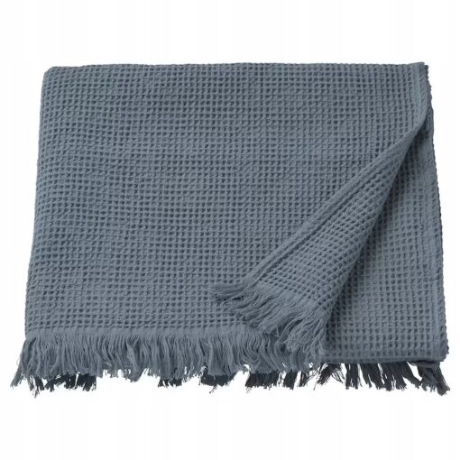 IKEA VALLASAN RĘCZNIK KĄPIELOWY GRANATOWY 70x140cm