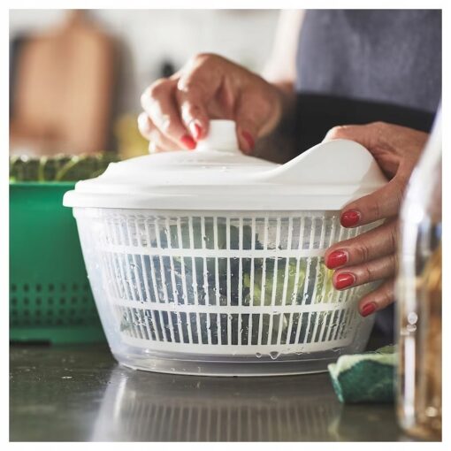 IKEA UPPFYLLD ODSĄCZACZ DO SAŁATY BIAŁY 23 CM - obrazek 4