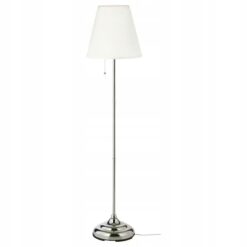 IKEA ARSTID LAMPA PODŁOGOWA STOJĄCA NIKIEL 155CM