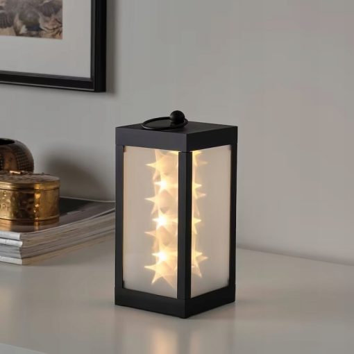 IKEA STRALA LATARENKA Z GWIAZDKAMI LED NA BATERIE - obrazek 2