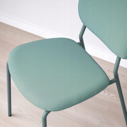 IKEA KARLJAN KRZESŁO DO JADALNI TURKUSOWY - obrazek 5