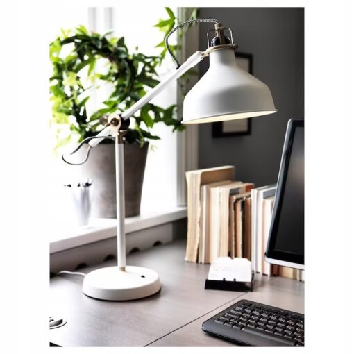 IKEA RANARP LAMPA LAMPKA BIURKOWA KREMOWY - obrazek 7