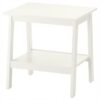 IKEA LUNNARP STOLIK BIAŁY 55X45CM