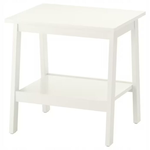 IKEA LUNNARP STOLIK BIAŁY 55X45CM