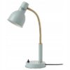 IKEA BASTERUD LAMPA LAMPKA BIURKOWA JASNOZIELONY