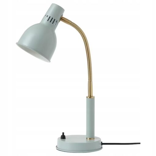 IKEA BASTERUD LAMPA LAMPKA BIURKOWA JASNOZIELONY