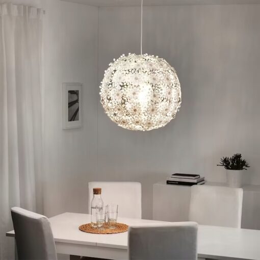IKEA GRIMSAS LAMPA WISZĄCA BIAŁY 55 cm - obrazek 2