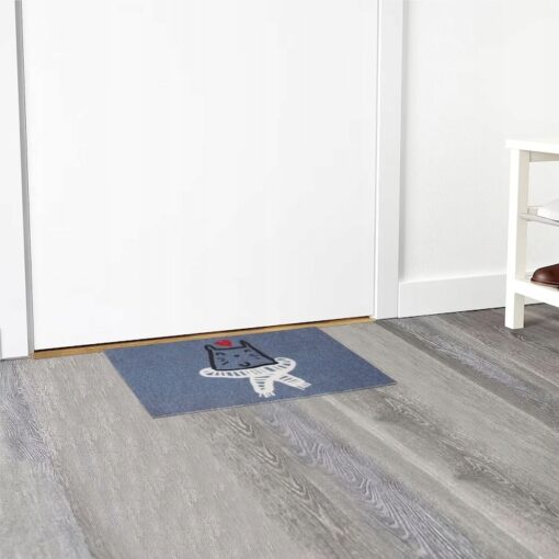 IKEA KVARNDRUP WYCIERACZKA ZE WZOREM KOTA 40x60 - obrazek 4