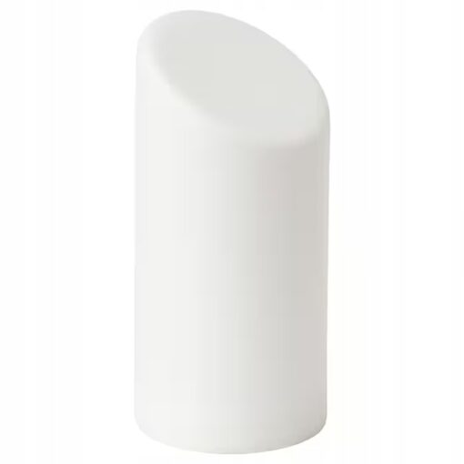 IKEA ADELLOVSKOG ŚWIECA BRYŁOWA LED BIAŁA 16CM
