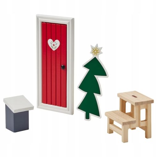 IKEA VINTERFINT ZESTAW OZDÓB ŚWIĄTECZNYCH 4 SZT.