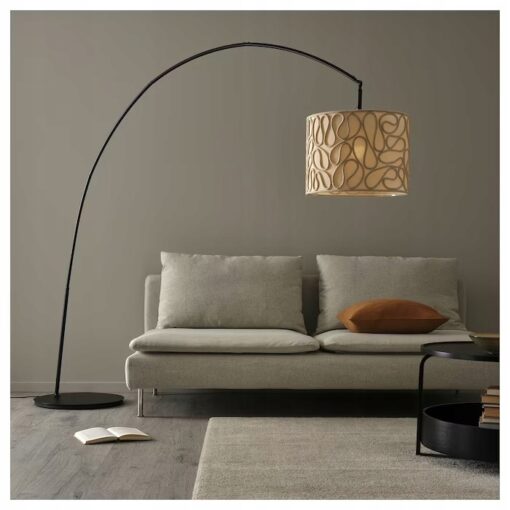 IKEA VINGMAST KLOSZ LAMPY BEŻOWY/SZNURKI 42 CM - obrazek 6