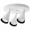 IKEA NAVLINGE LAMPA SUFITOWA 3 REFLEKTORY BIAŁY