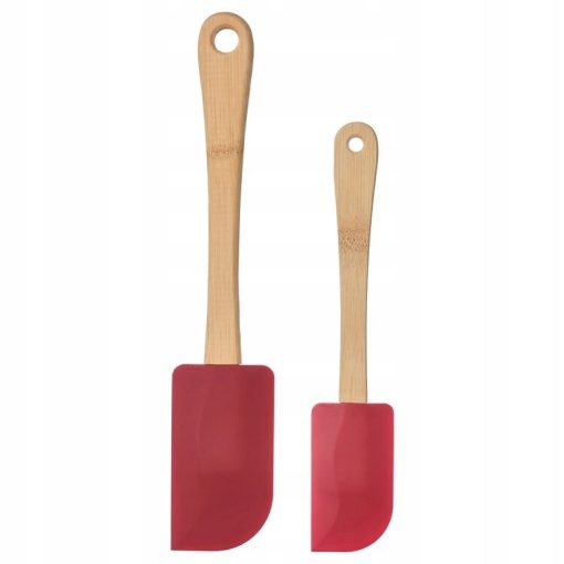 IKEA VINTERFINT ŁOPATKA SILIKONOWA CZERWONA 2 SZT.