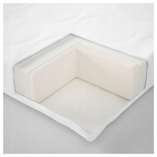 IKEA SKONAST MATERAC PIANKOWY DO ŁÓŻECZKA 60X120X8 - obrazek 5