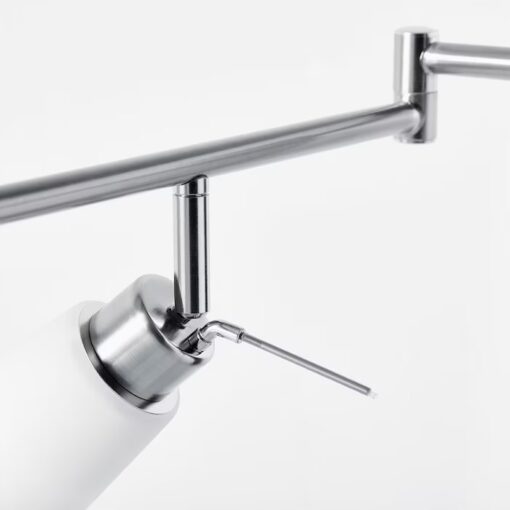 IKEA TIDIG LAMPA SUFITOWA 5 REFLEKTORÓW NIKIEL - obrazek 2