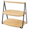 IKEA FULLSPACKAD TACA DO SERWOWANIA BAMBUS 28X20CM