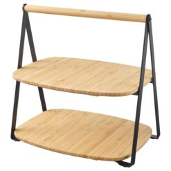 IKEA FULLSPACKAD TACA DO SERWOWANIA BAMBUS 28X20CM