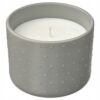 IKEA GLASBJORK ŚWIECA ZAPACH DREWNO CEDR. WANILIA