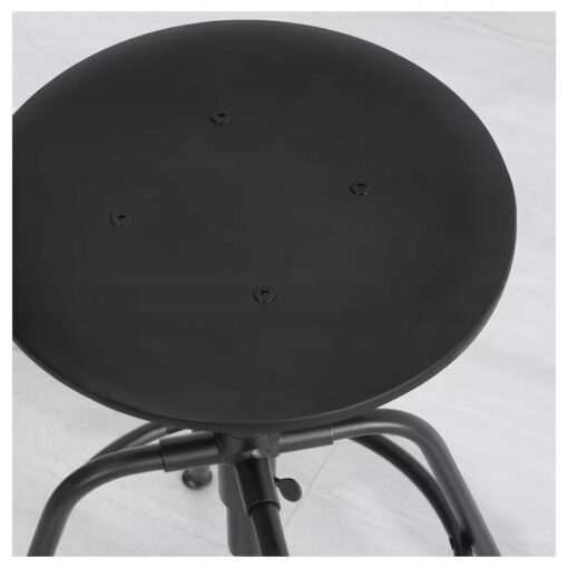 IKEA KULLABERG STOŁEK TABORET CZARNY RÓŻNE WYS. - obrazek 4