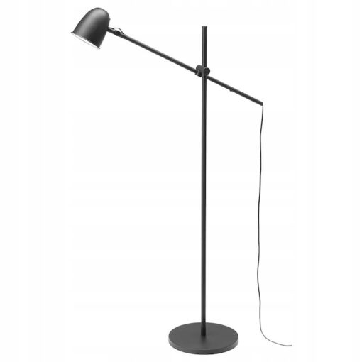 IKEA SKURUP LAMPA PODŁOGOWA STOJĄCA CZARNA 170CM