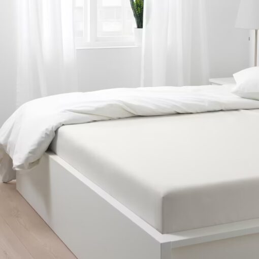 IKEA SOMNTUTA PRZEŚCIERADŁO Z GUMKĄ 140x200CM - obrazek 5